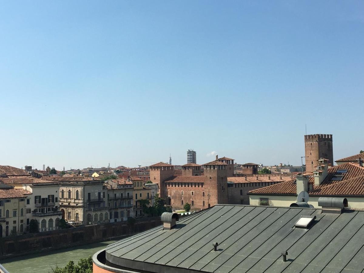 Aparthotel Adige Penthouse Verona Exterior foto